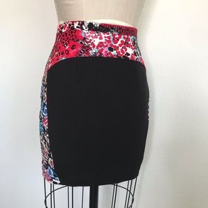 Bebe S black pencil skirt